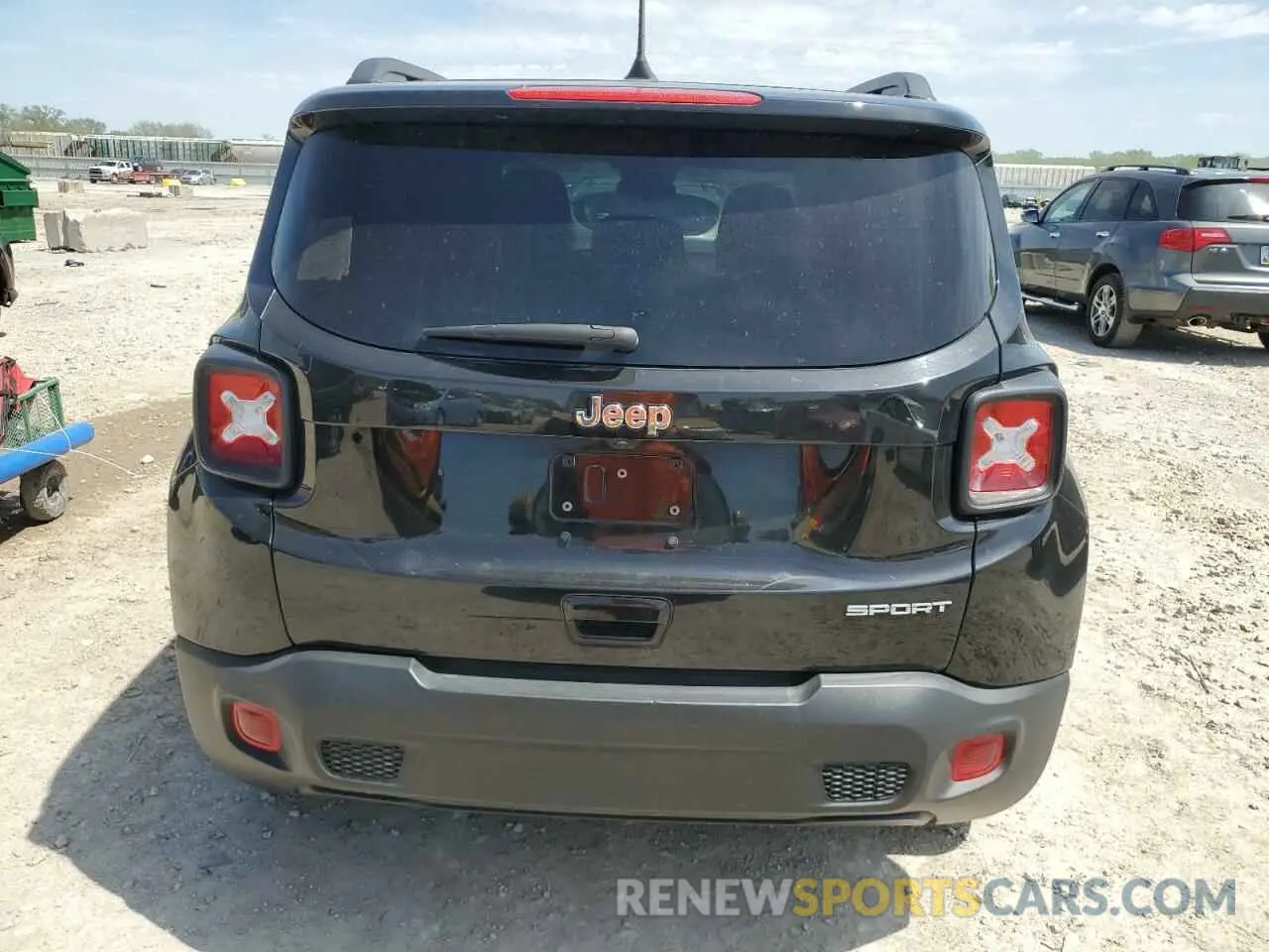 6 Photograph of a damaged car ZACNJCAB1MPM26894 JEEP RENEGADE 2021