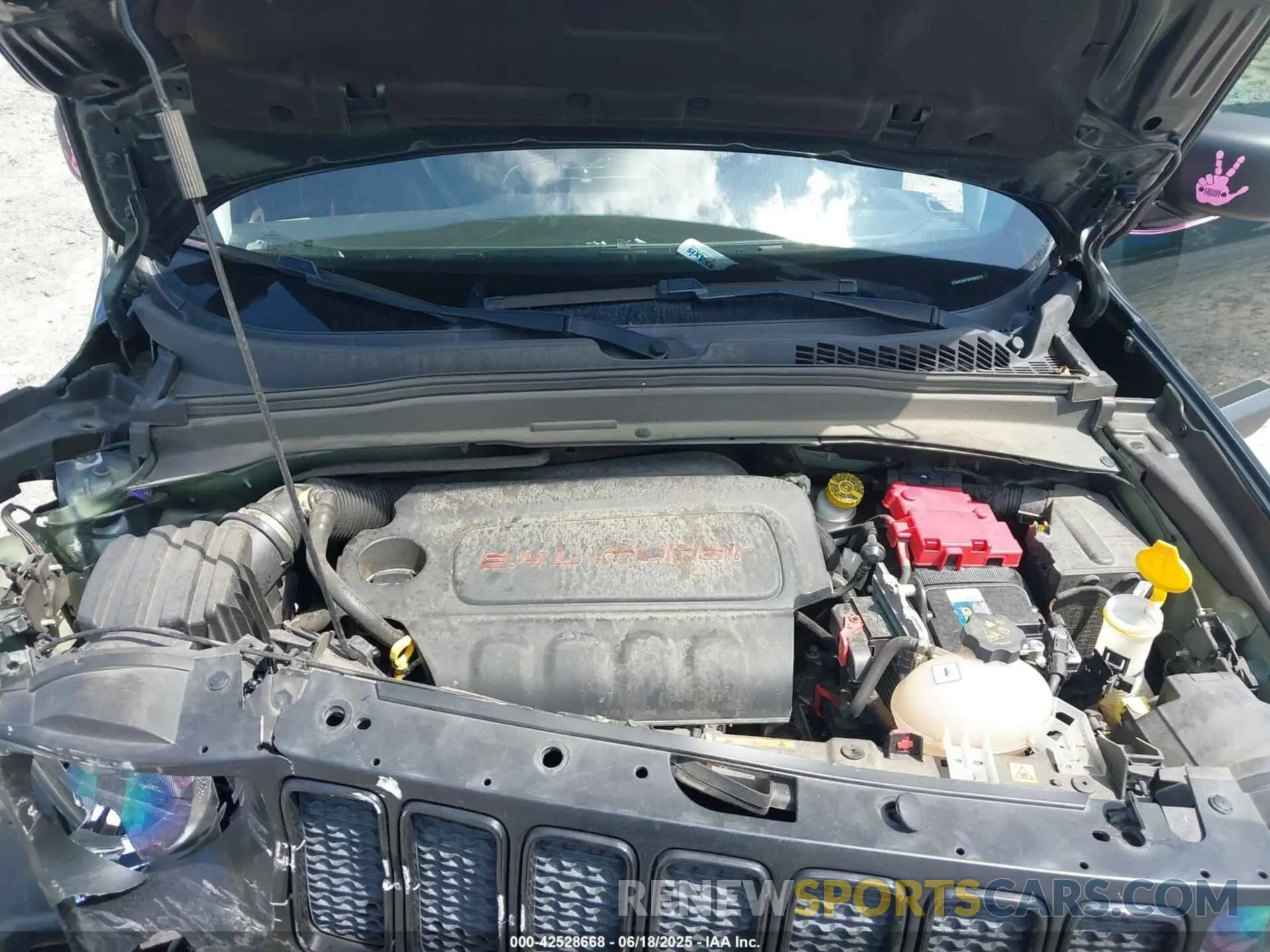 10 Photograph of a damaged car ZACNJCAB1MPM80678 JEEP RENEGADE 2021