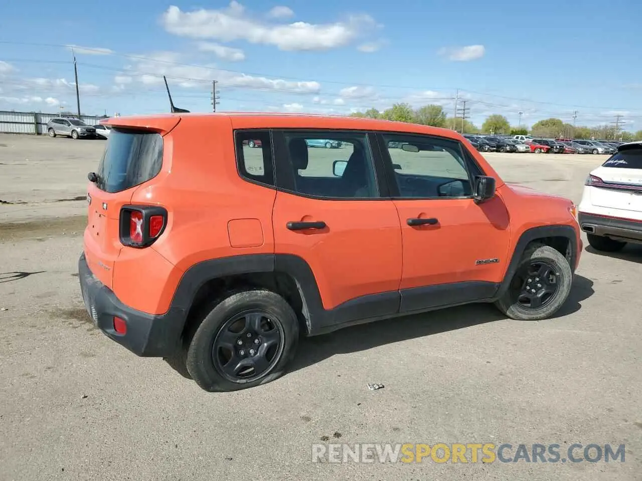 3 Photograph of a damaged car ZACNJCAB3MPM28632 JEEP RENEGADE 2021