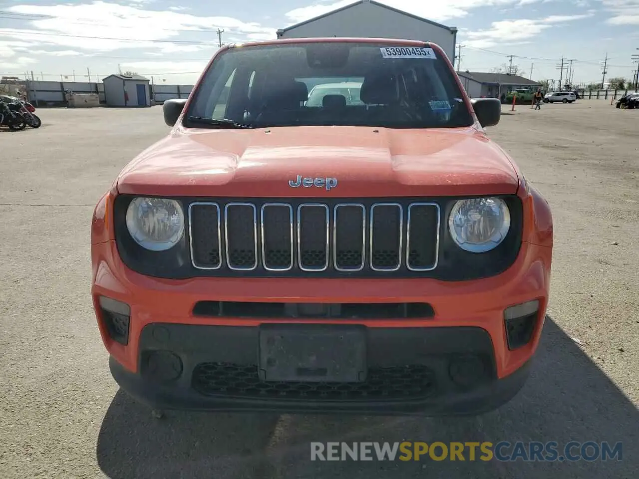 5 Photograph of a damaged car ZACNJCAB3MPM28632 JEEP RENEGADE 2021