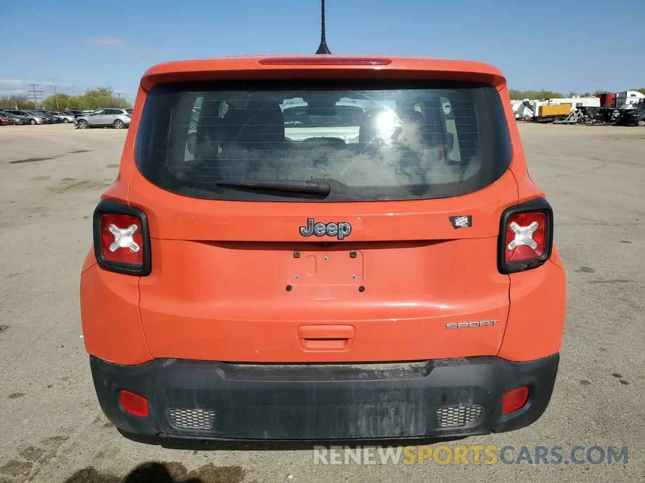 6 Photograph of a damaged car ZACNJCAB3MPM28632 JEEP RENEGADE 2021