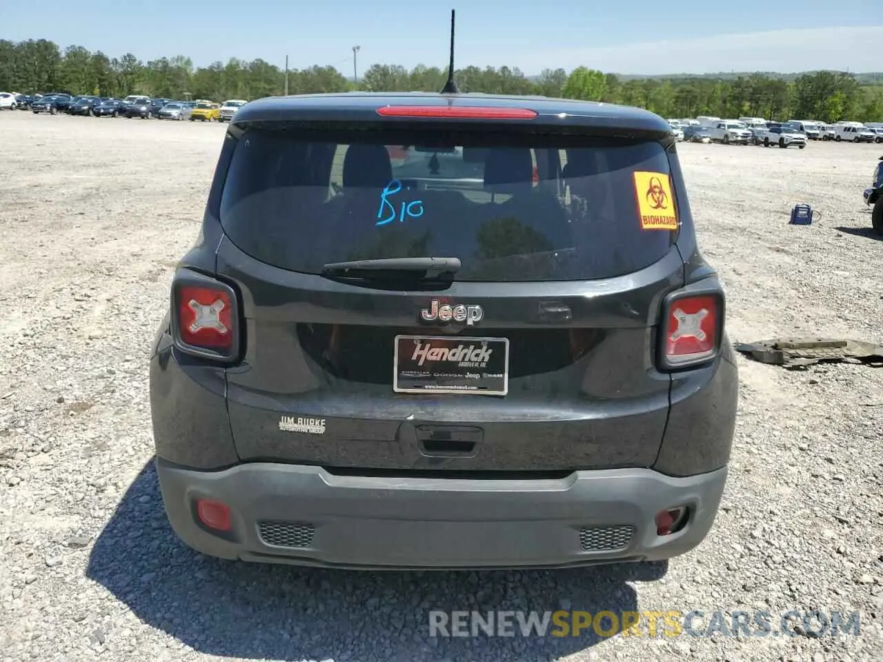 6 Photograph of a damaged car ZACNJCAB3MPM35872 JEEP RENEGADE 2021
