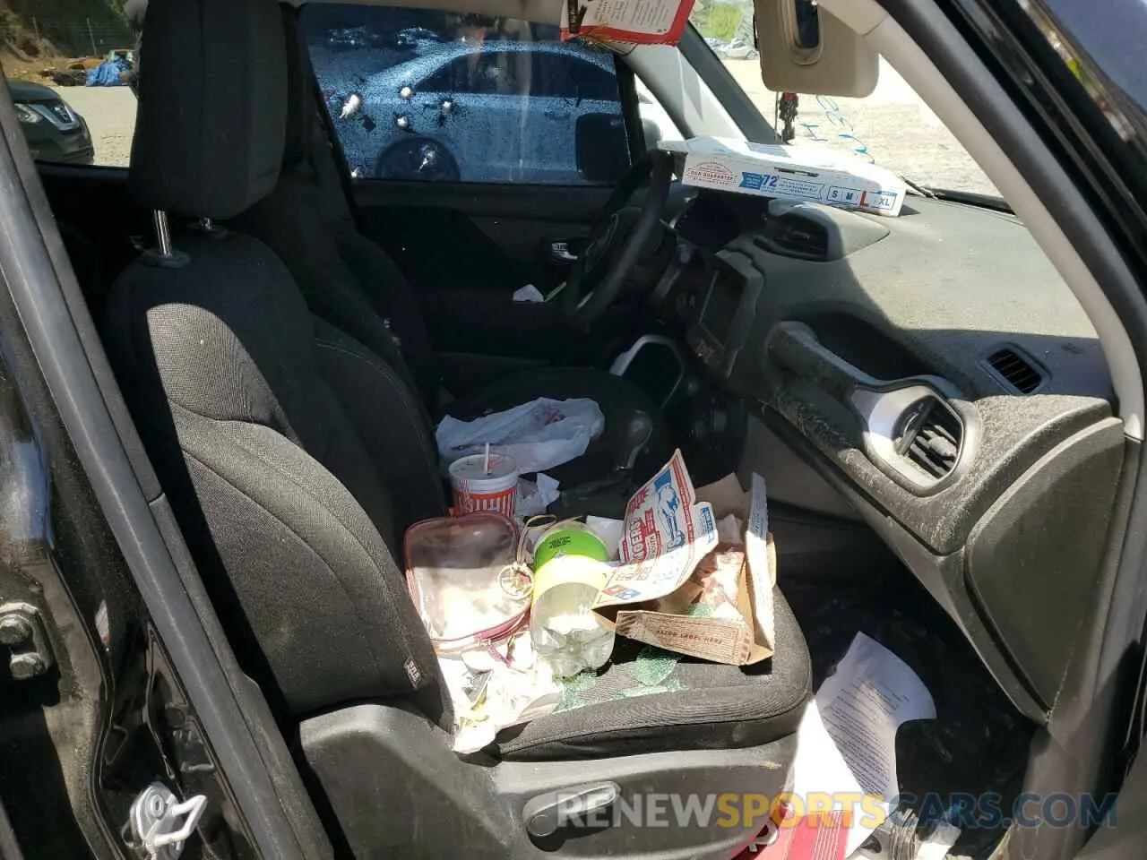 7 Photograph of a damaged car ZACNJCAB3MPM35872 JEEP RENEGADE 2021
