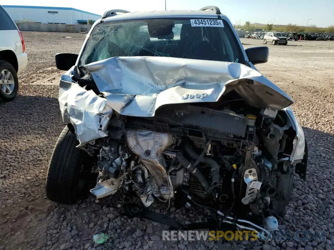 5 Photograph of a damaged car ZACNJCAB5MPM24663 JEEP RENEGADE 2021