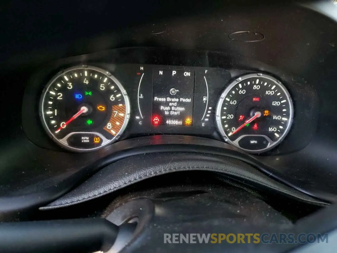 9 Photograph of a damaged car ZACNJCAB5MPM24663 JEEP RENEGADE 2021