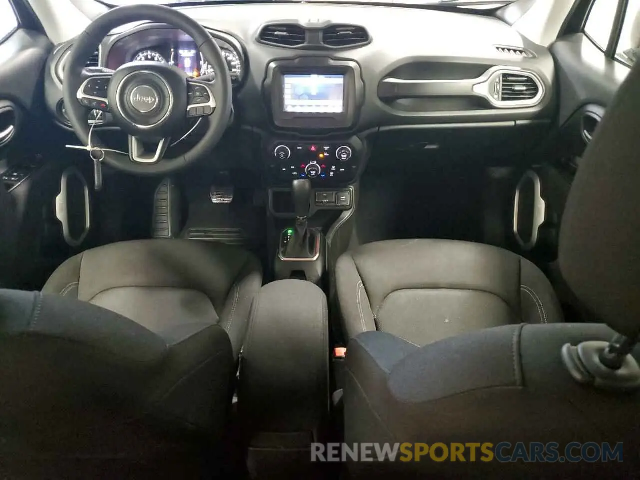 8 Photograph of a damaged car ZACNJCAB5MPM33279 JEEP RENEGADE 2021