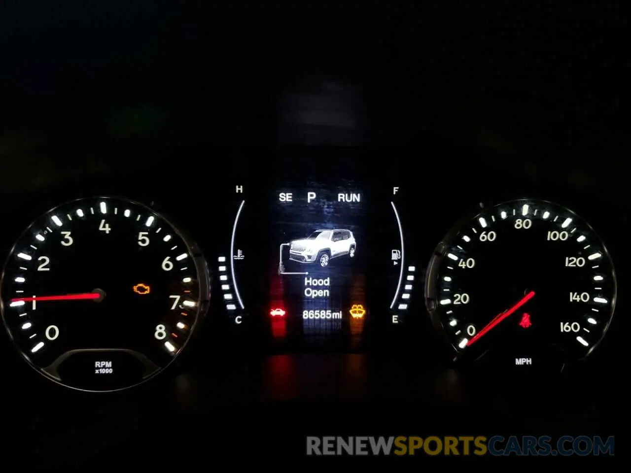 9 Photograph of a damaged car ZACNJCAB5MPM33279 JEEP RENEGADE 2021