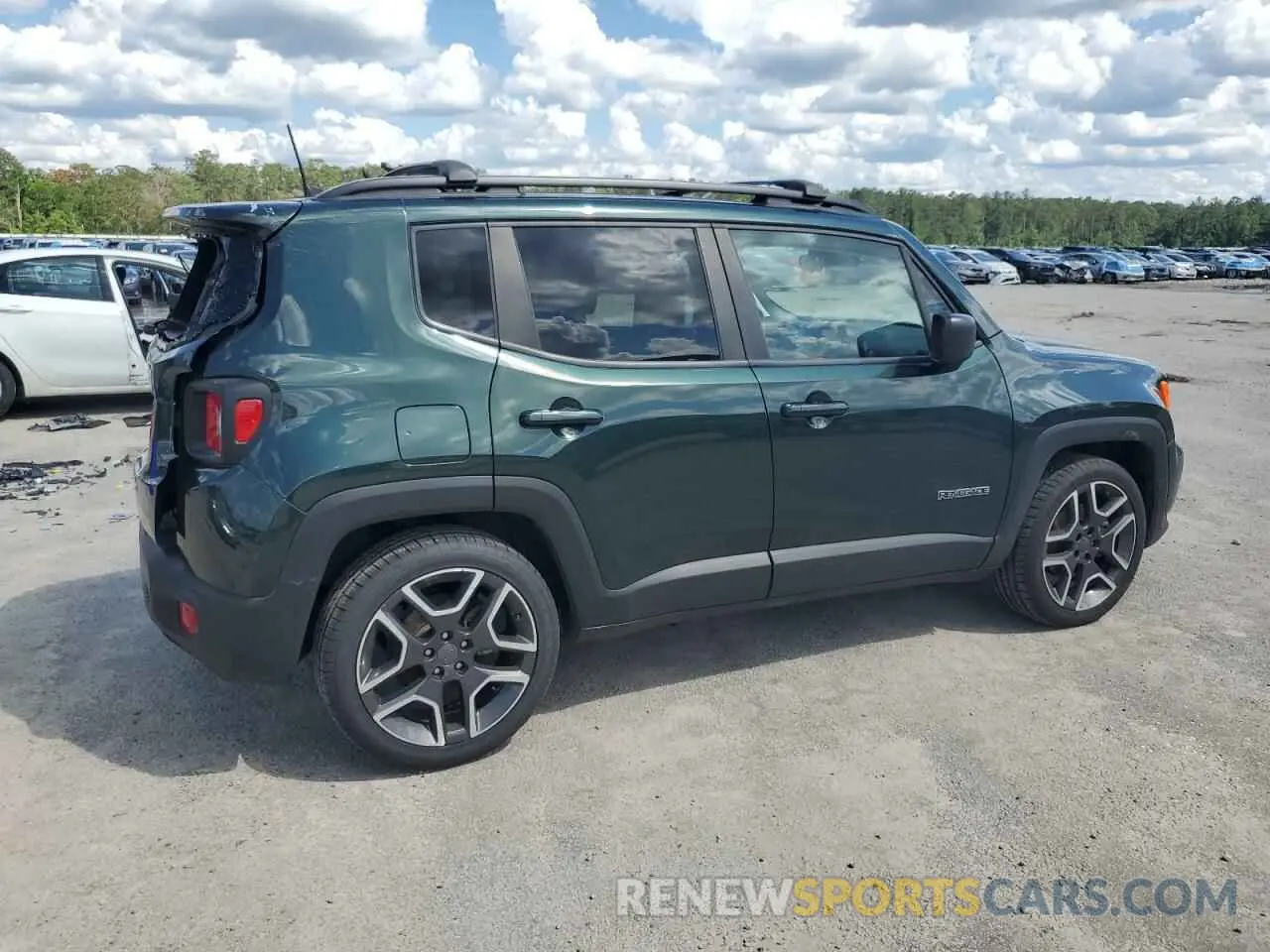 3 Photograph of a damaged car ZACNJCAB5MPM41821 JEEP RENEGADE 2021