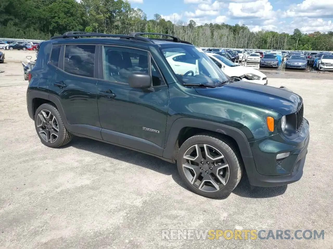 4 Photograph of a damaged car ZACNJCAB5MPM41821 JEEP RENEGADE 2021