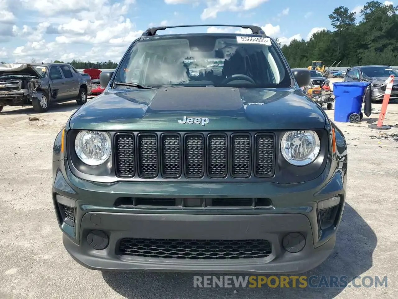 5 Photograph of a damaged car ZACNJCAB5MPM41821 JEEP RENEGADE 2021