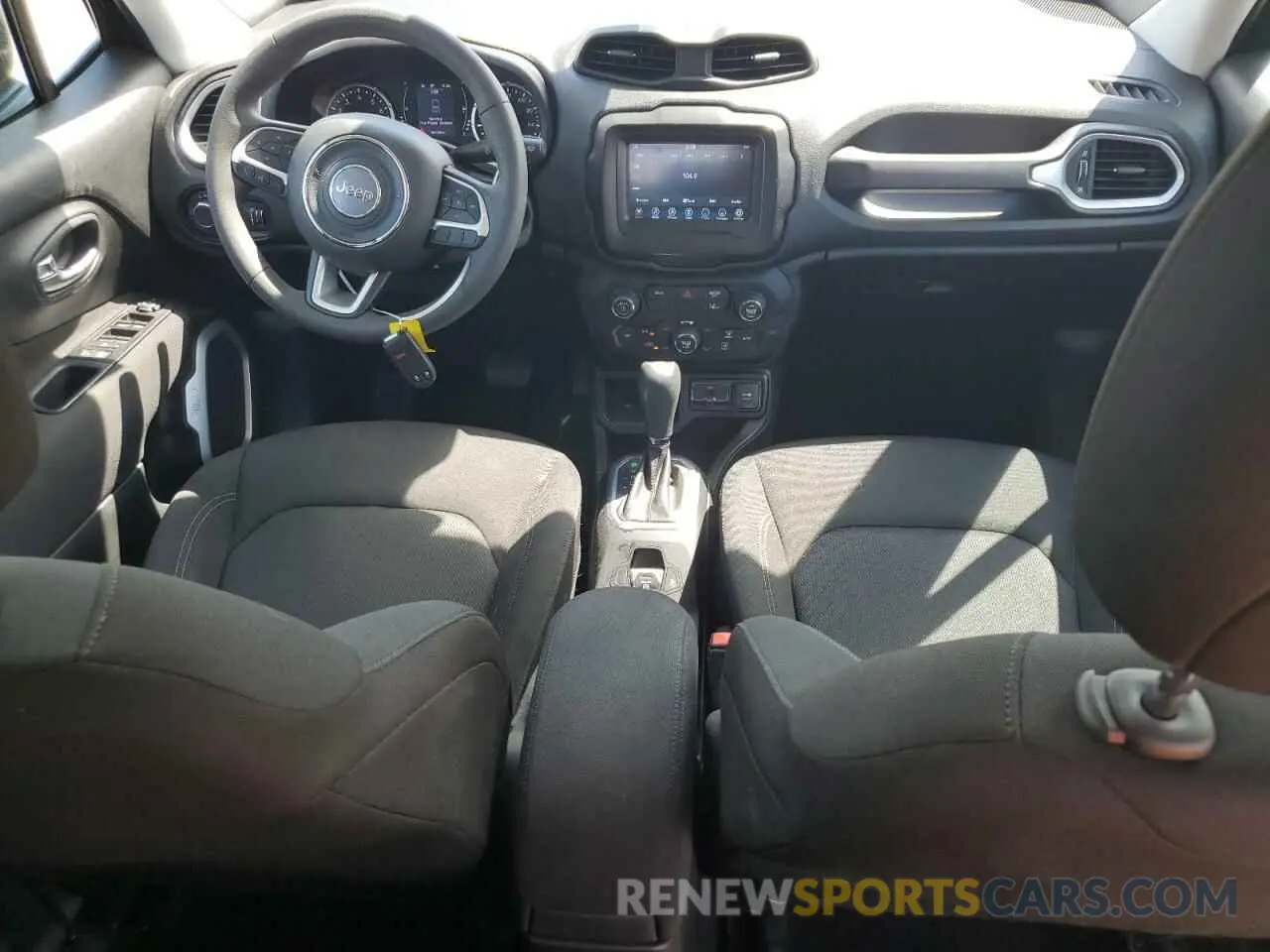 8 Photograph of a damaged car ZACNJCAB5MPM41821 JEEP RENEGADE 2021