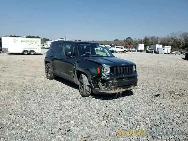 11 Photograph of a damaged car ZACNJCAB6MPM34019 JEEP RENEGADE 2021