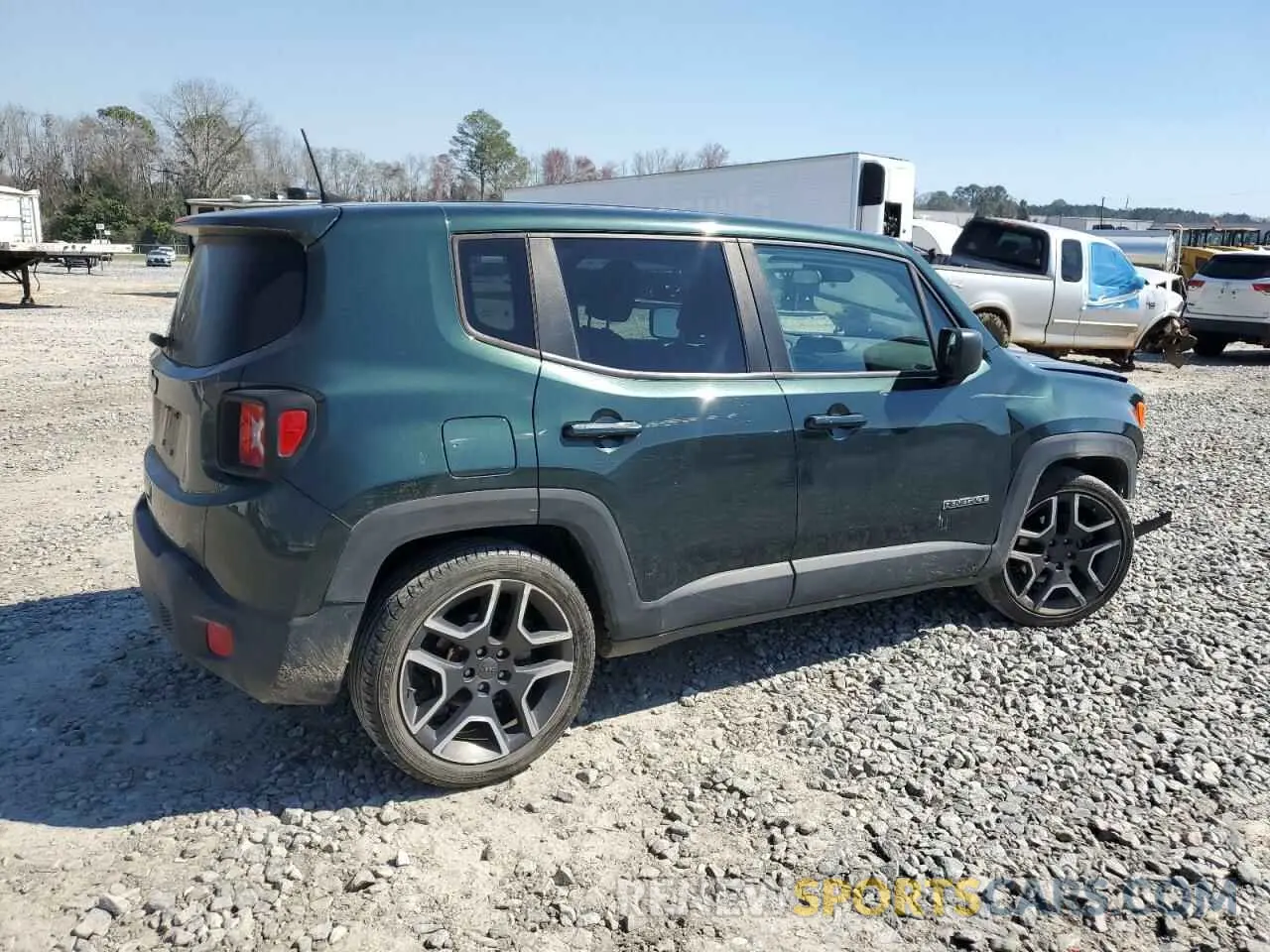 3 Photograph of a damaged car ZACNJCAB6MPM34019 JEEP RENEGADE 2021