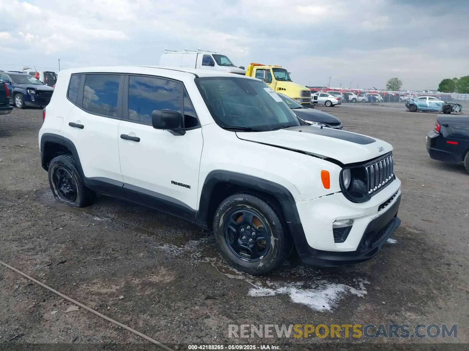 1 Photograph of a damaged car ZACNJCAB7MPM23305 JEEP RENEGADE 2021