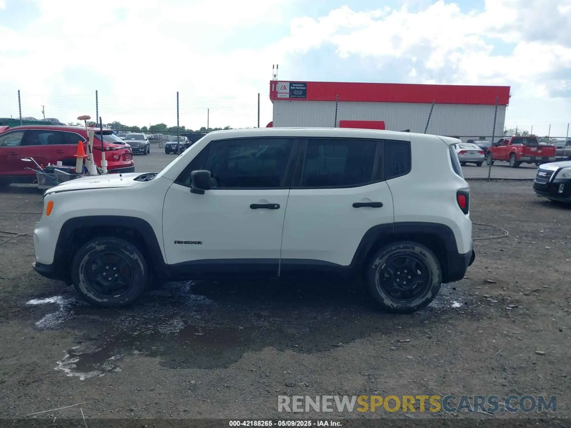 14 Photograph of a damaged car ZACNJCAB7MPM23305 JEEP RENEGADE 2021