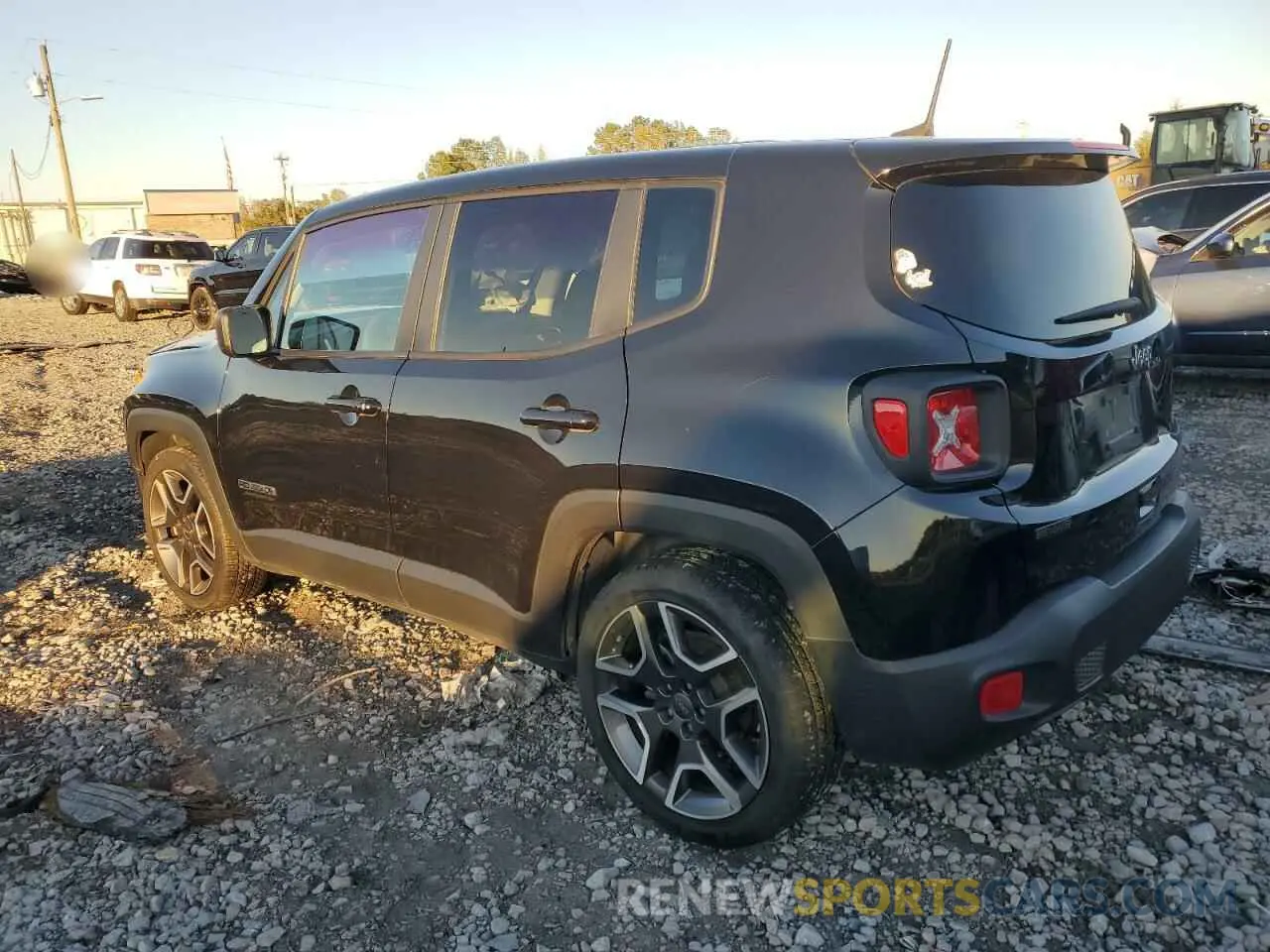 2 Photograph of a damaged car ZACNJCAB8MPM18162 JEEP RENEGADE 2021