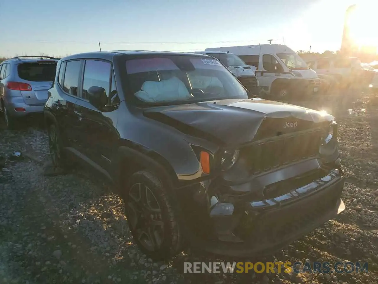 4 Photograph of a damaged car ZACNJCAB8MPM18162 JEEP RENEGADE 2021