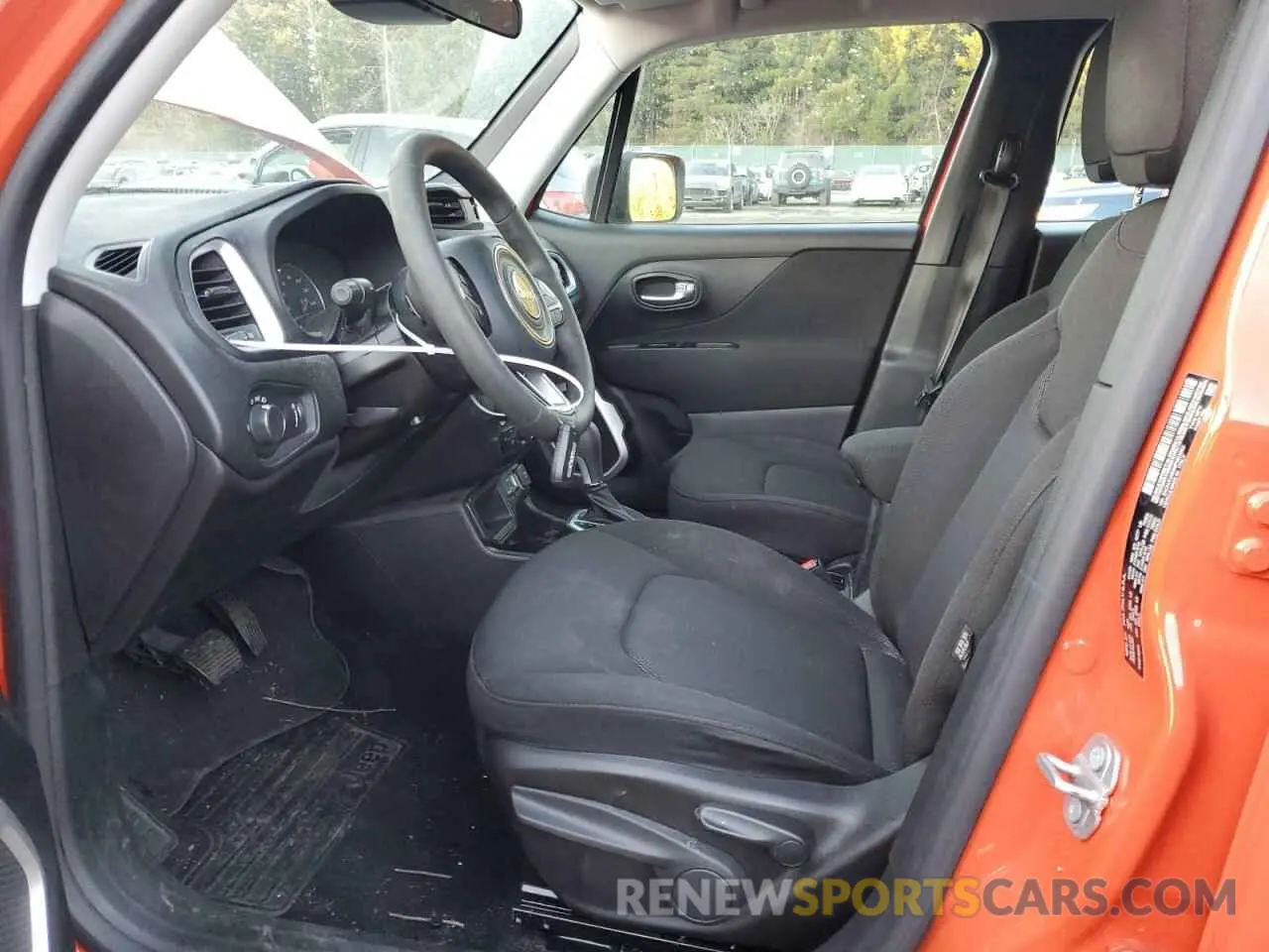 7 Photograph of a damaged car ZACNJCAB8MPM23863 JEEP RENEGADE 2021