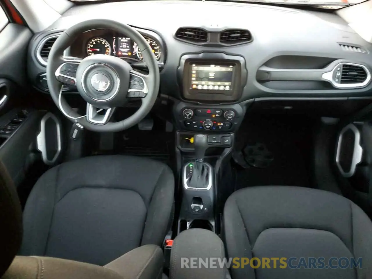 8 Photograph of a damaged car ZACNJCAB8MPM23863 JEEP RENEGADE 2021