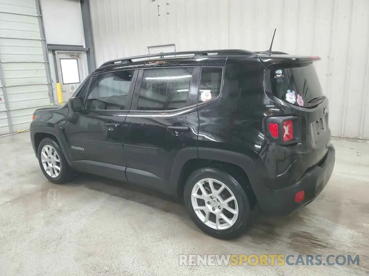 2 Photograph of a damaged car ZACNJCAB8MPM33955 JEEP RENEGADE 2021