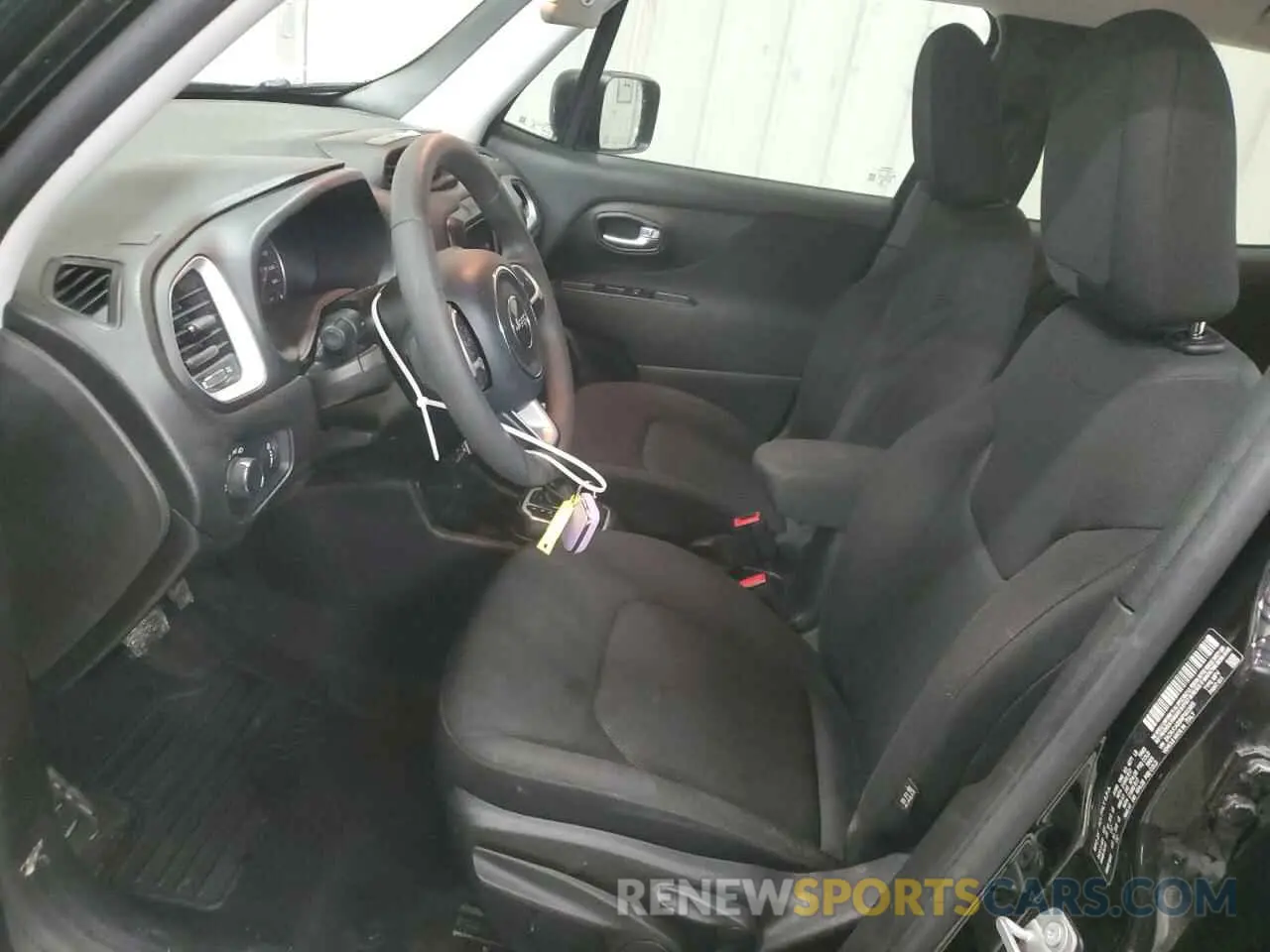 7 Photograph of a damaged car ZACNJCAB8MPM33955 JEEP RENEGADE 2021