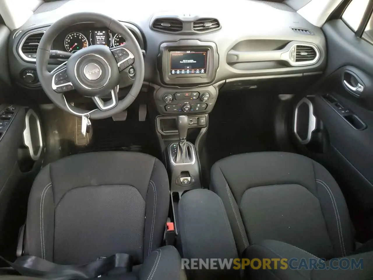 8 Photograph of a damaged car ZACNJCAB8MPM52358 JEEP RENEGADE 2021