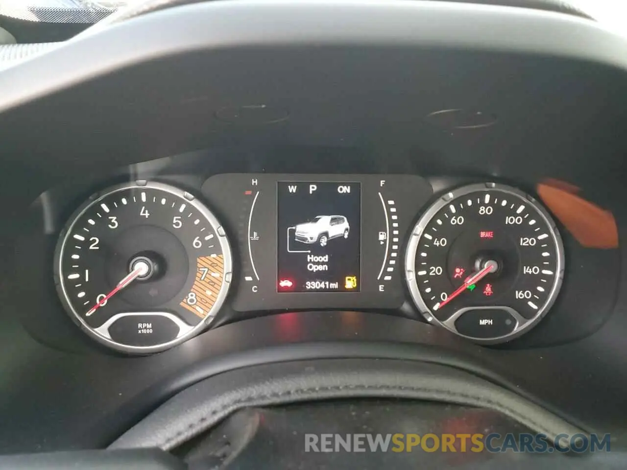 9 Photograph of a damaged car ZACNJCAB8MPM52358 JEEP RENEGADE 2021