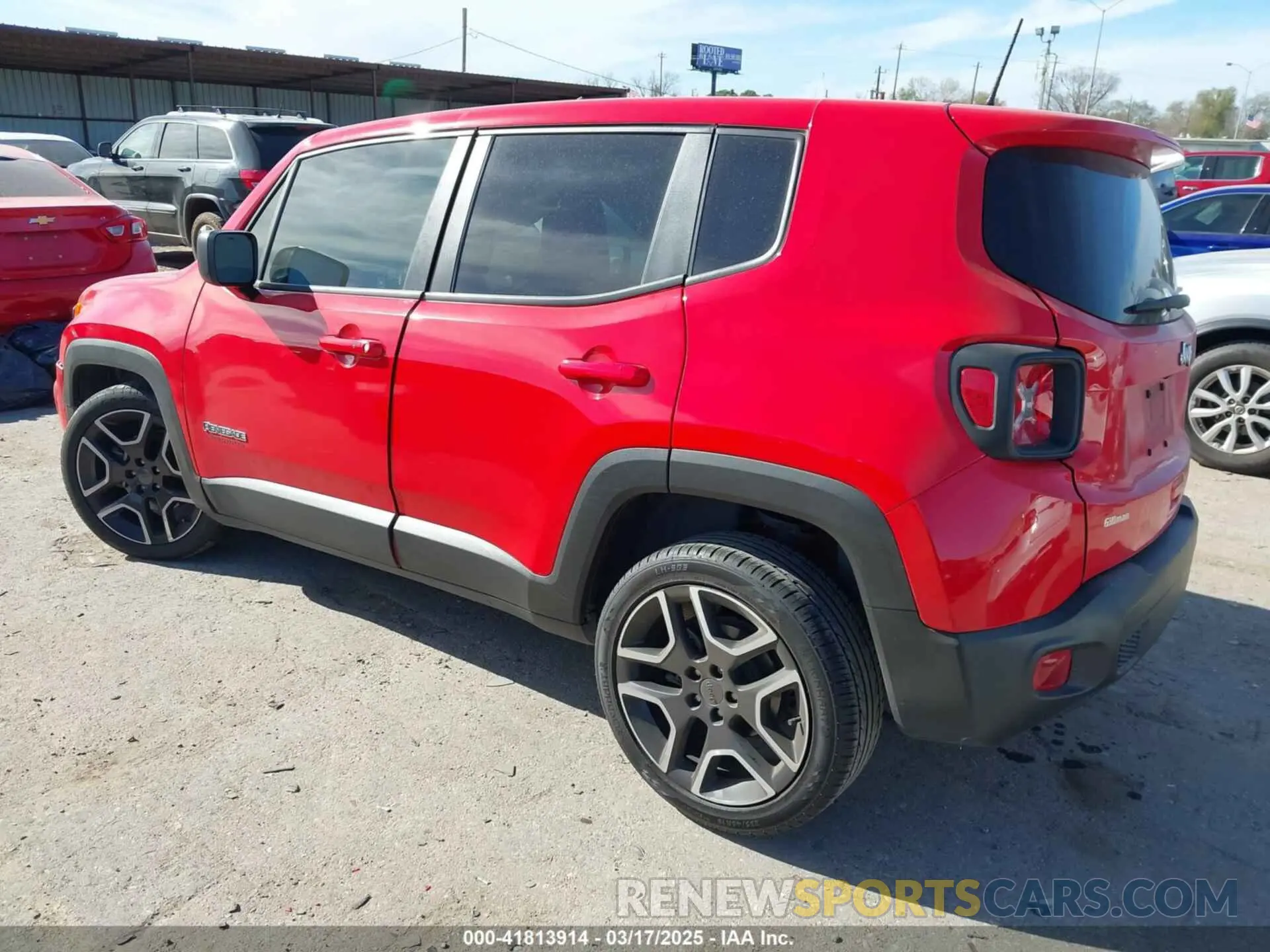 3 Photograph of a damaged car ZACNJCAB8MPM72920 JEEP RENEGADE 2021