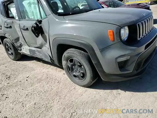 11 Photograph of a damaged car ZACNJCAB9MPM30353 JEEP RENEGADE 2021