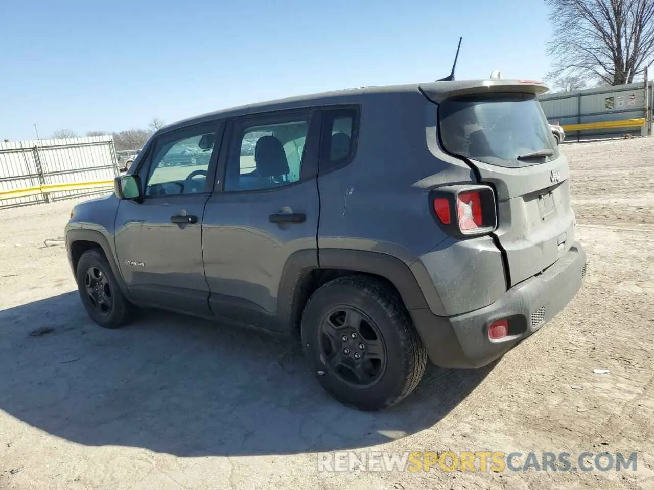 2 Photograph of a damaged car ZACNJCAB9MPM30353 JEEP RENEGADE 2021