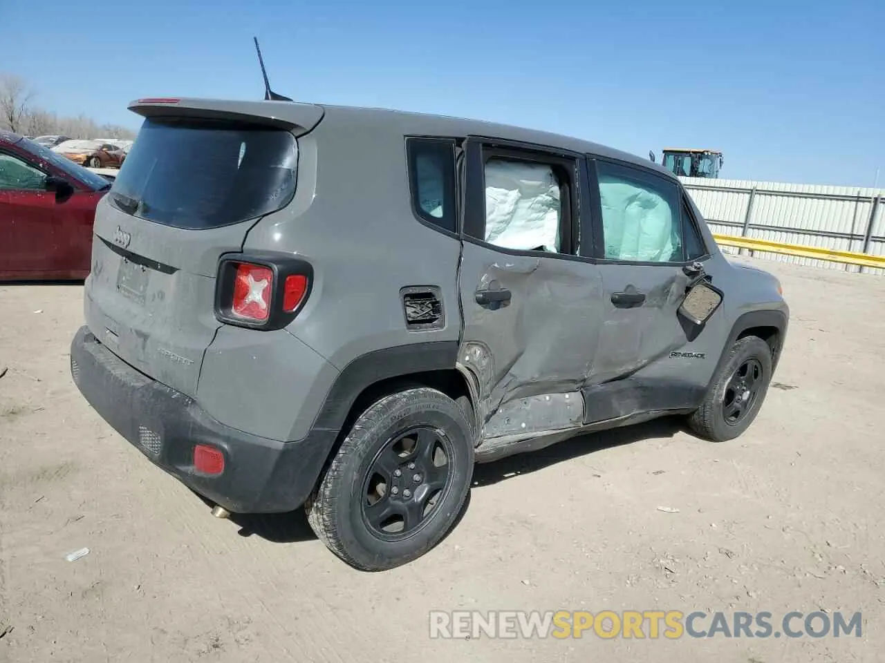 3 Photograph of a damaged car ZACNJCAB9MPM30353 JEEP RENEGADE 2021