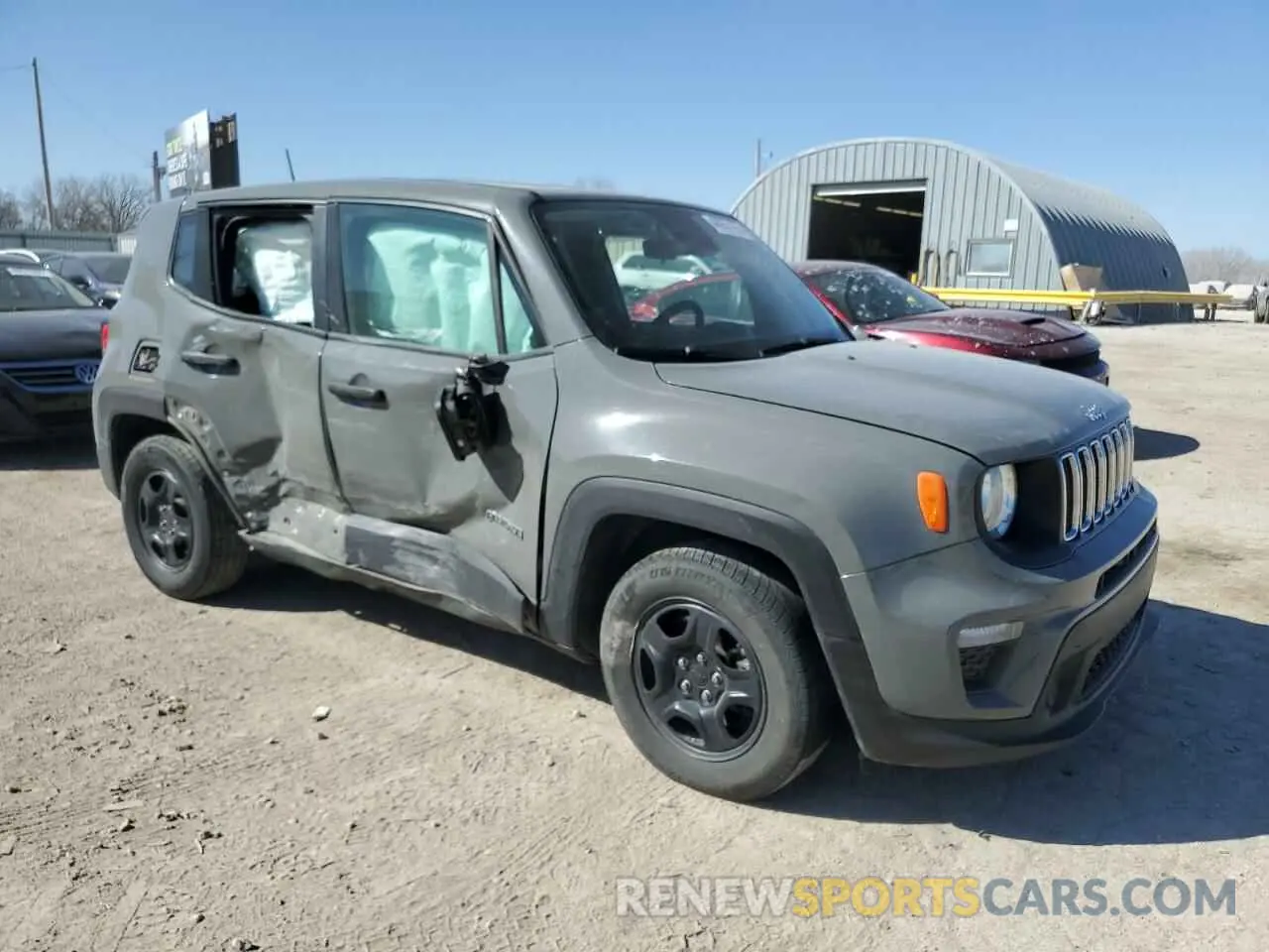 4 Photograph of a damaged car ZACNJCAB9MPM30353 JEEP RENEGADE 2021