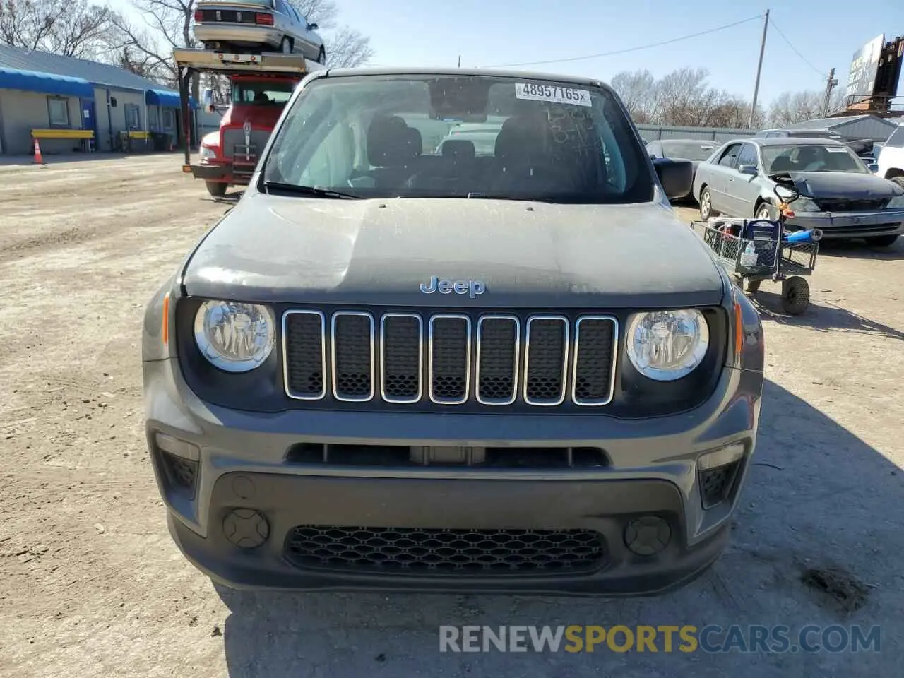 5 Photograph of a damaged car ZACNJCAB9MPM30353 JEEP RENEGADE 2021
