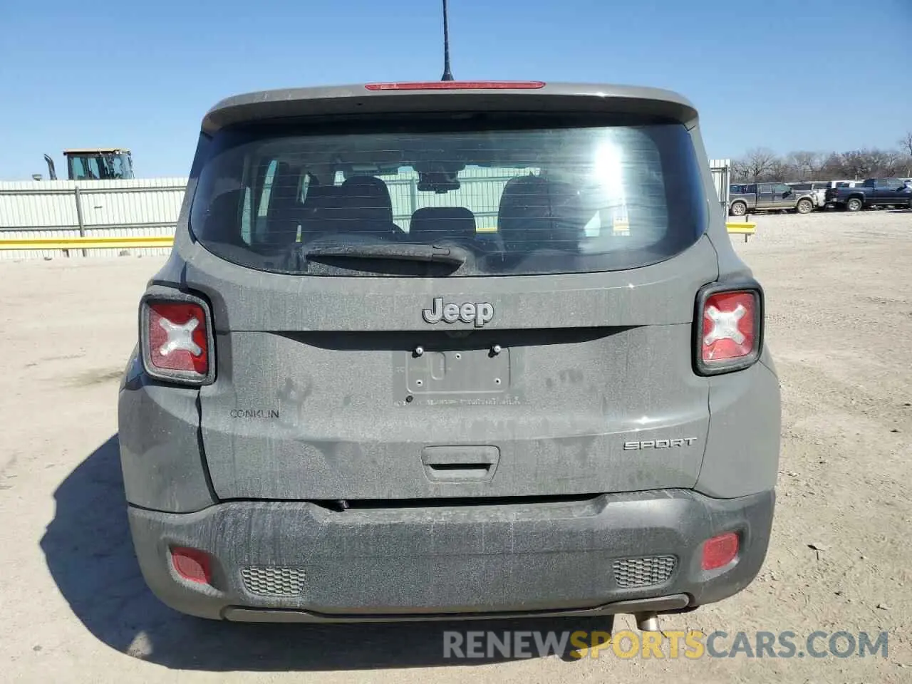 6 Photograph of a damaged car ZACNJCAB9MPM30353 JEEP RENEGADE 2021