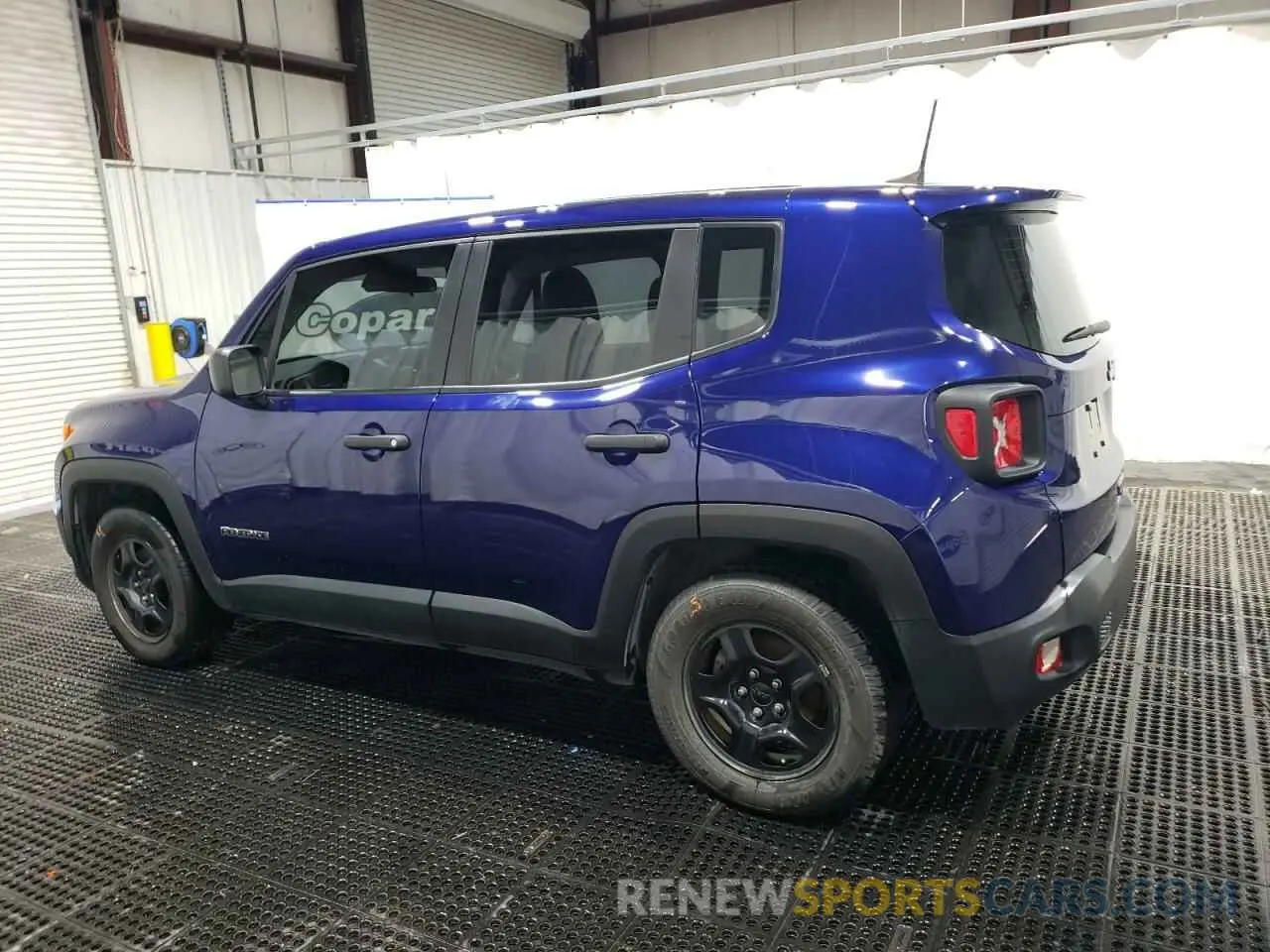 2 Photograph of a damaged car ZACNJCAB9MPM49498 JEEP RENEGADE 2021