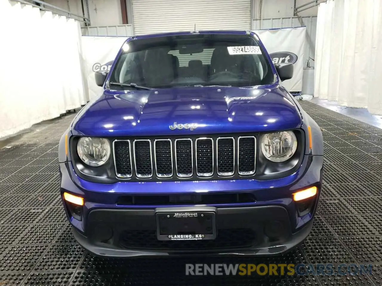 5 Photograph of a damaged car ZACNJCAB9MPM49498 JEEP RENEGADE 2021