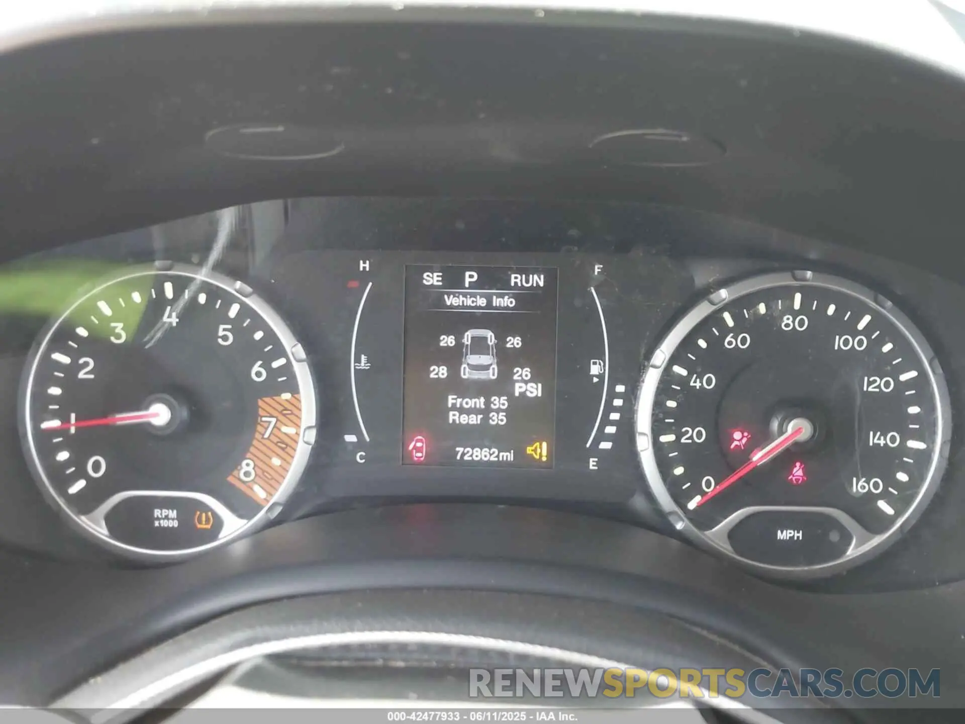 7 Photograph of a damaged car ZACNJCABXMPM46982 JEEP RENEGADE 2021
