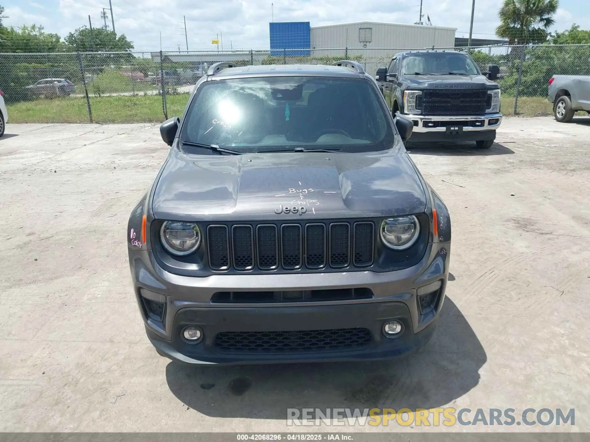 13 Photograph of a damaged car ZACNJCB13MPM31844 JEEP RENEGADE 2021