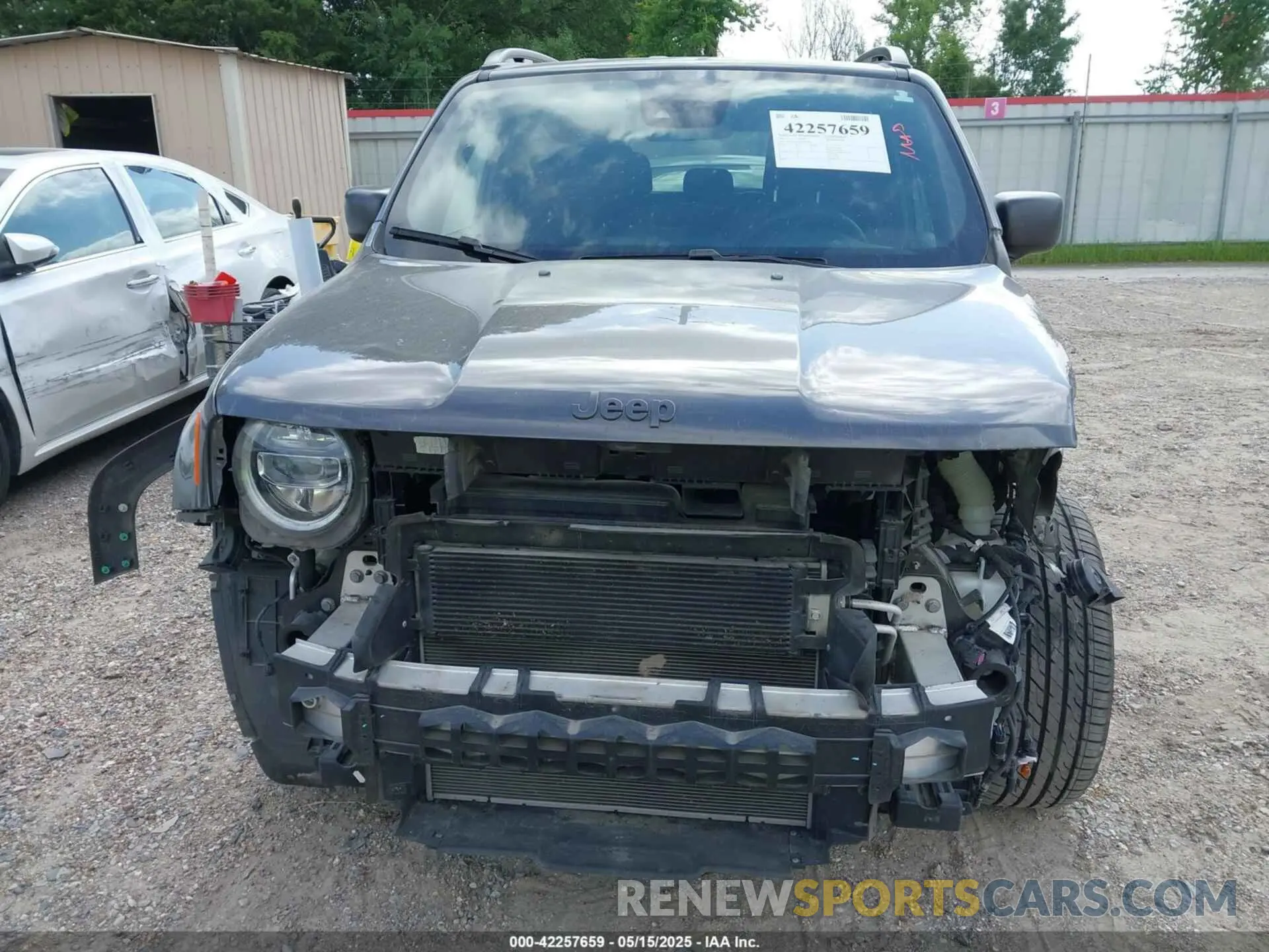 13 Photograph of a damaged car ZACNJCB14MPM71348 JEEP RENEGADE 2021