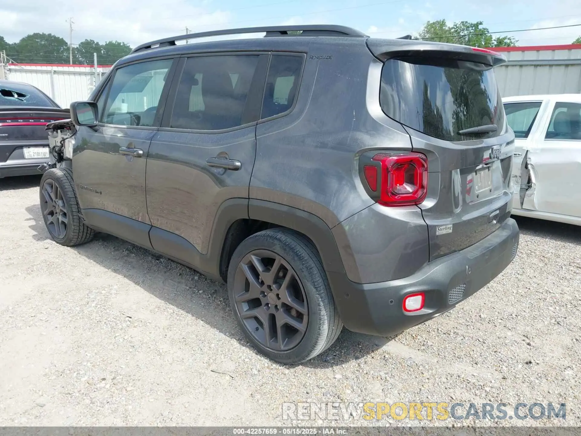3 Photograph of a damaged car ZACNJCB14MPM71348 JEEP RENEGADE 2021