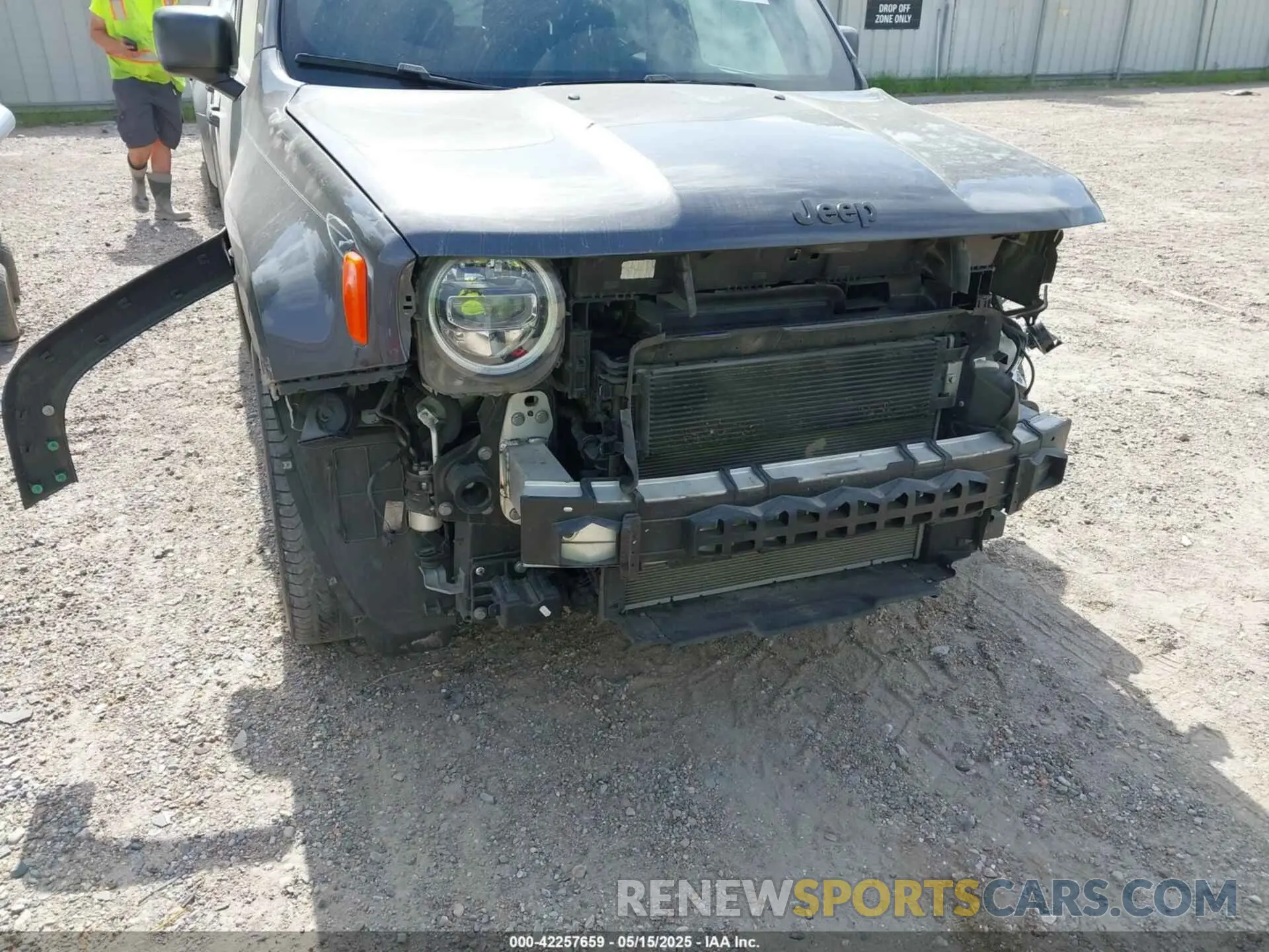 6 Photograph of a damaged car ZACNJCB14MPM71348 JEEP RENEGADE 2021