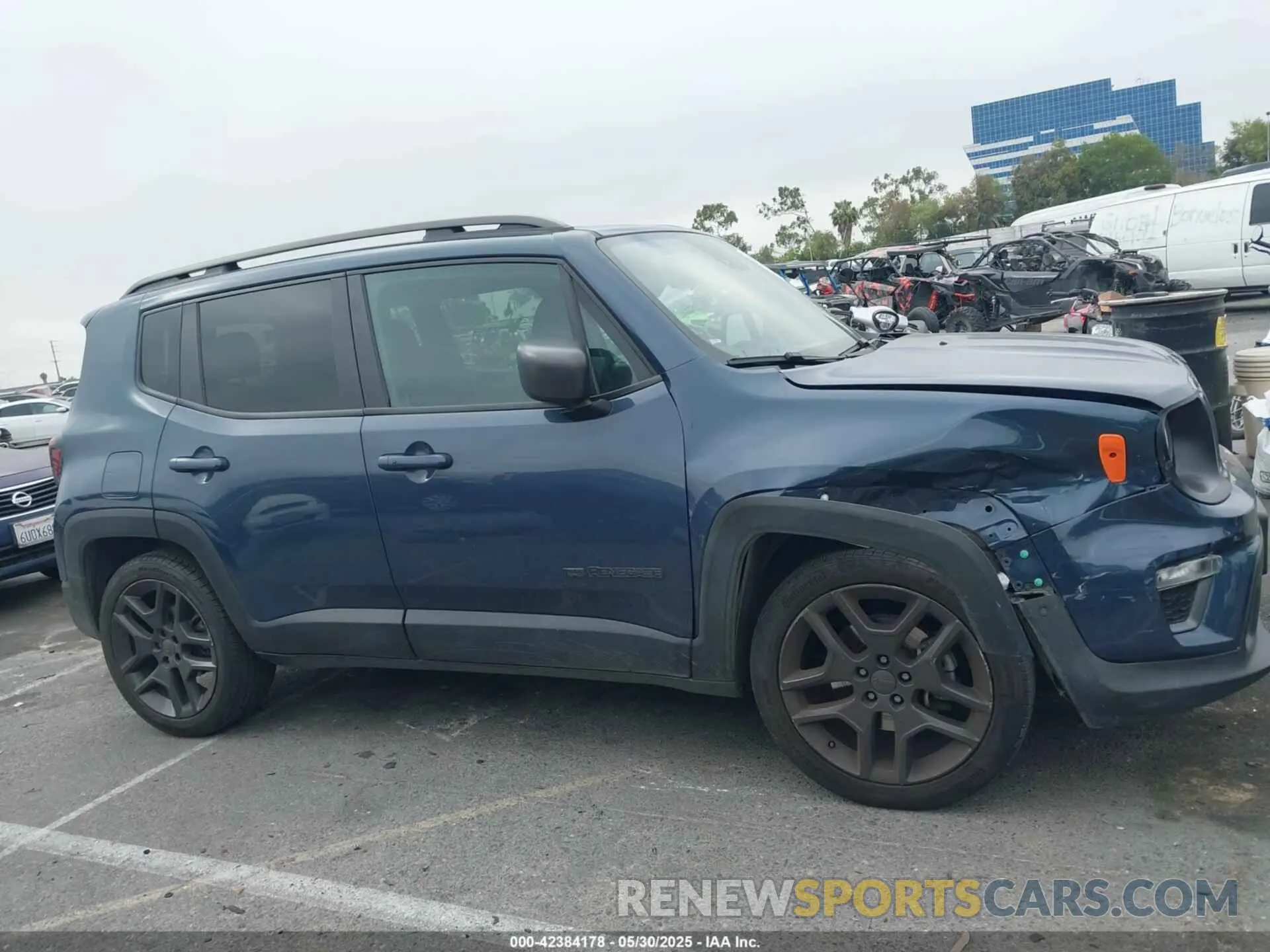 13 Photograph of a damaged car ZACNJCB17MPM43754 JEEP RENEGADE 2021
