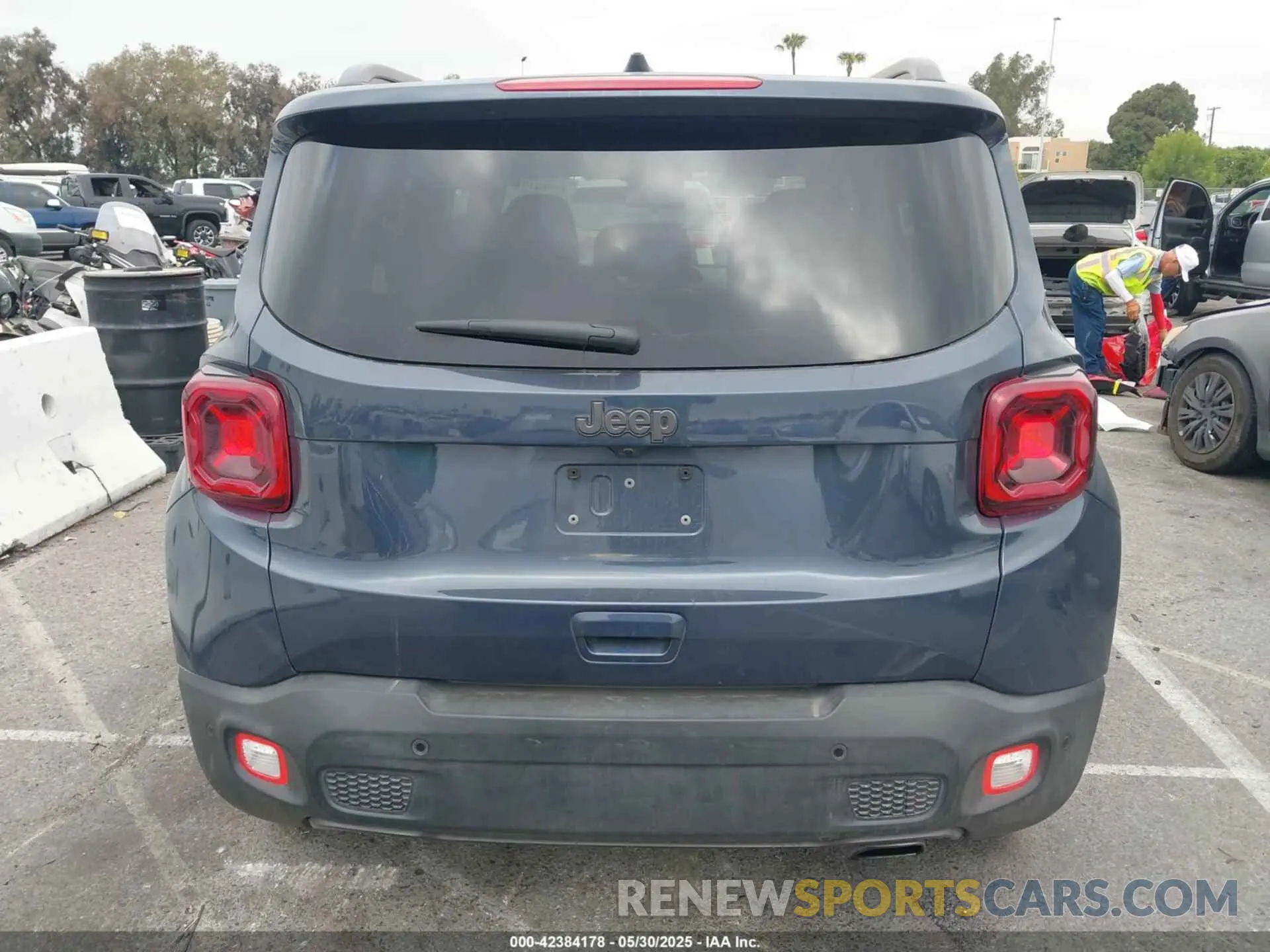 16 Photograph of a damaged car ZACNJCB17MPM43754 JEEP RENEGADE 2021