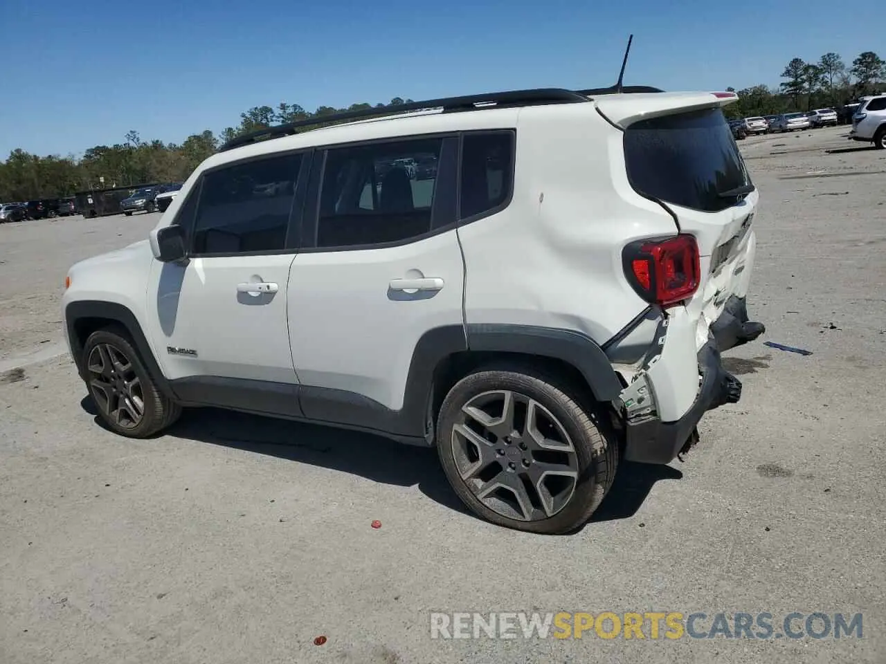 2 Photograph of a damaged car ZACNJCB1XMPM33235 JEEP RENEGADE 2021