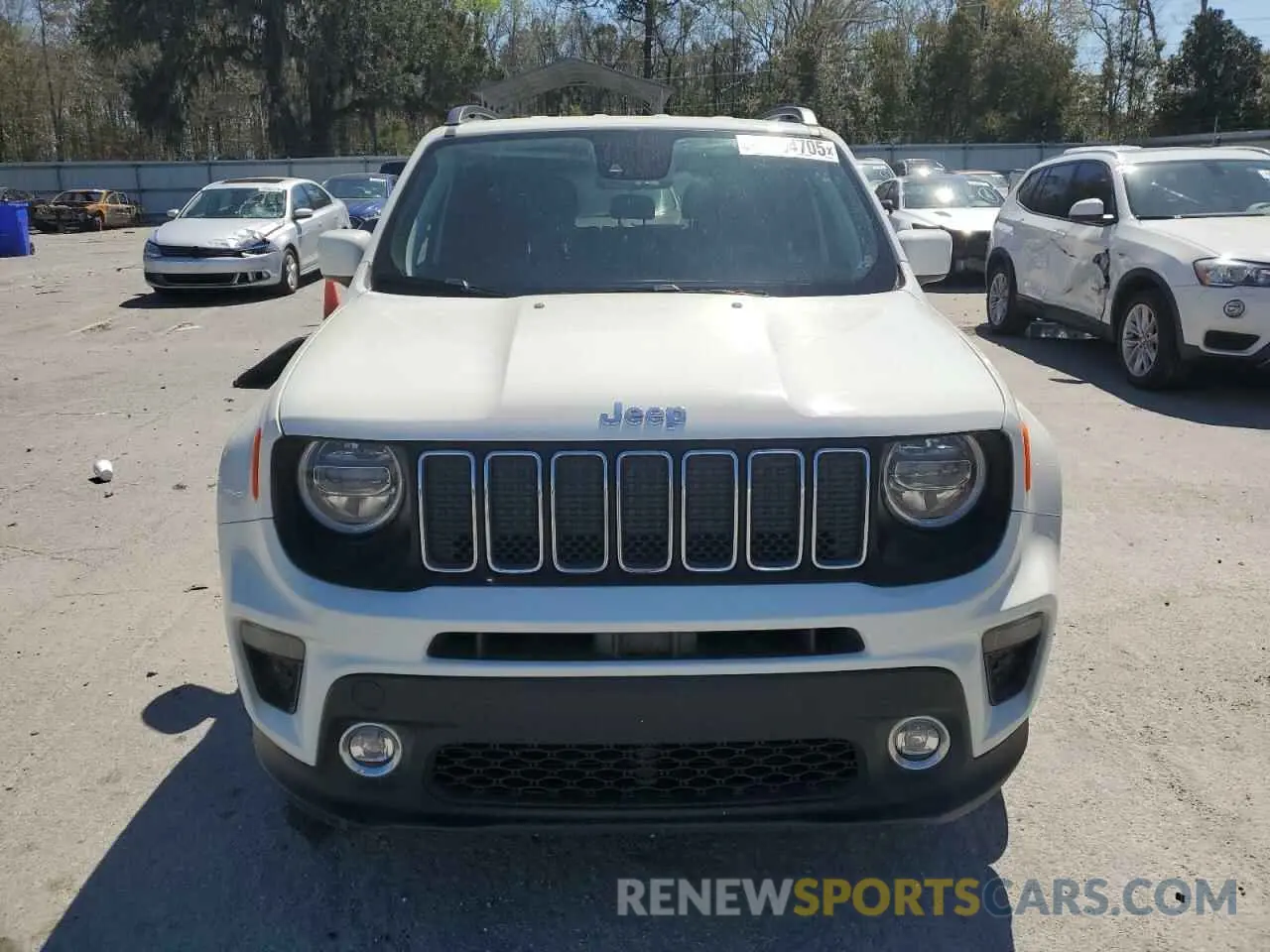 5 Photograph of a damaged car ZACNJCB1XMPM33235 JEEP RENEGADE 2021