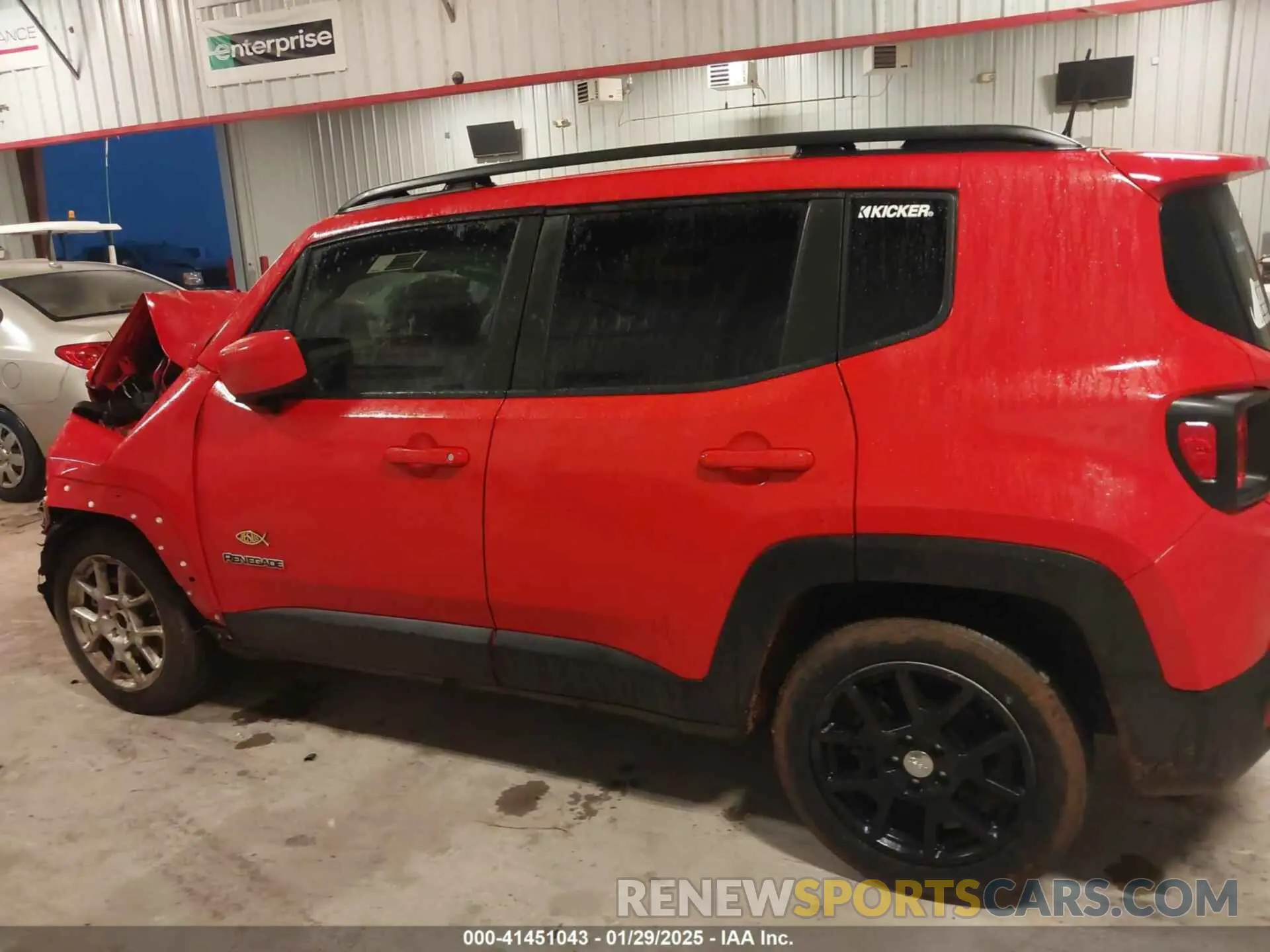 15 Photograph of a damaged car ZACNJCBB0MPM36606 JEEP RENEGADE 2021