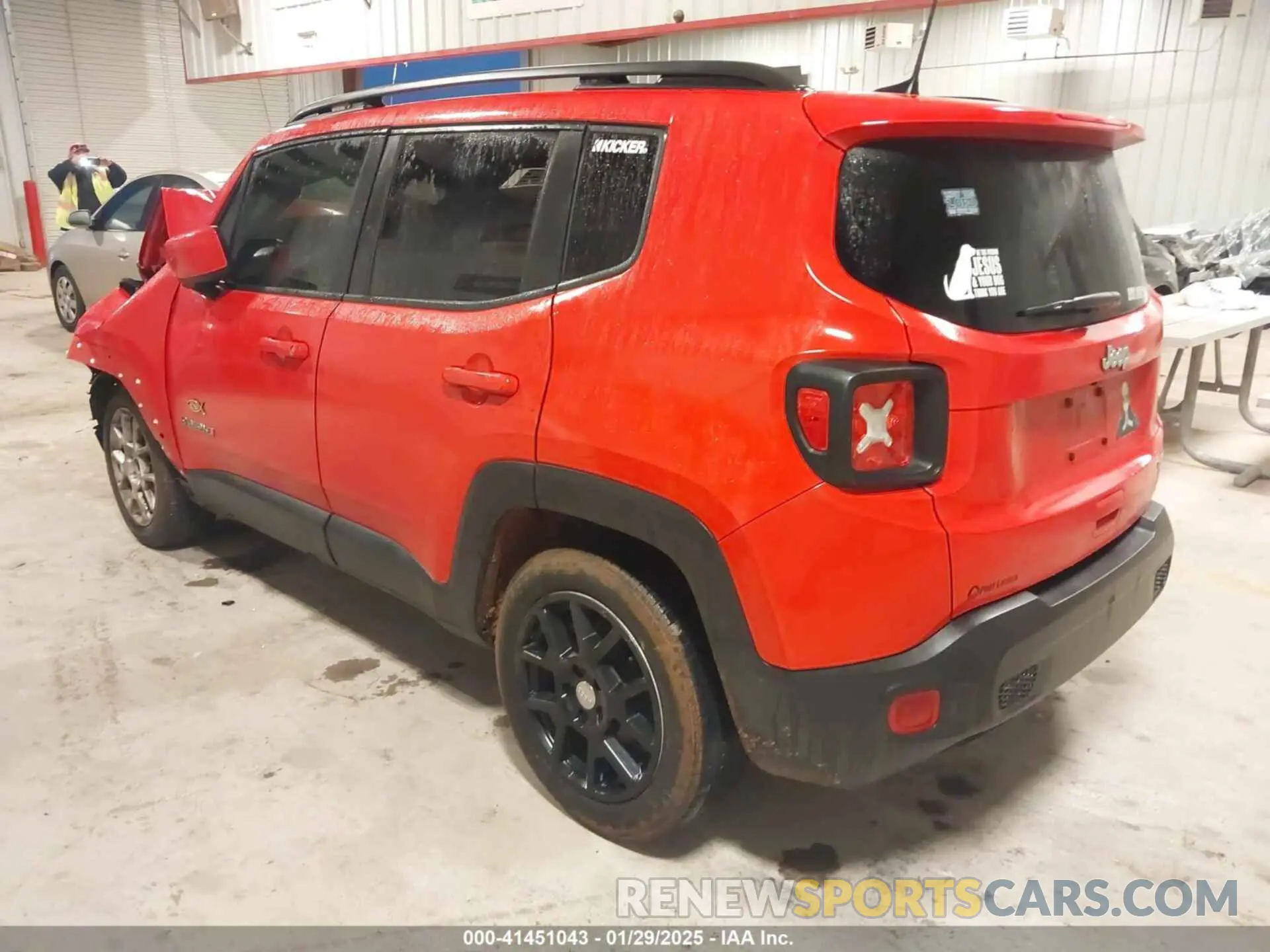3 Photograph of a damaged car ZACNJCBB0MPM36606 JEEP RENEGADE 2021