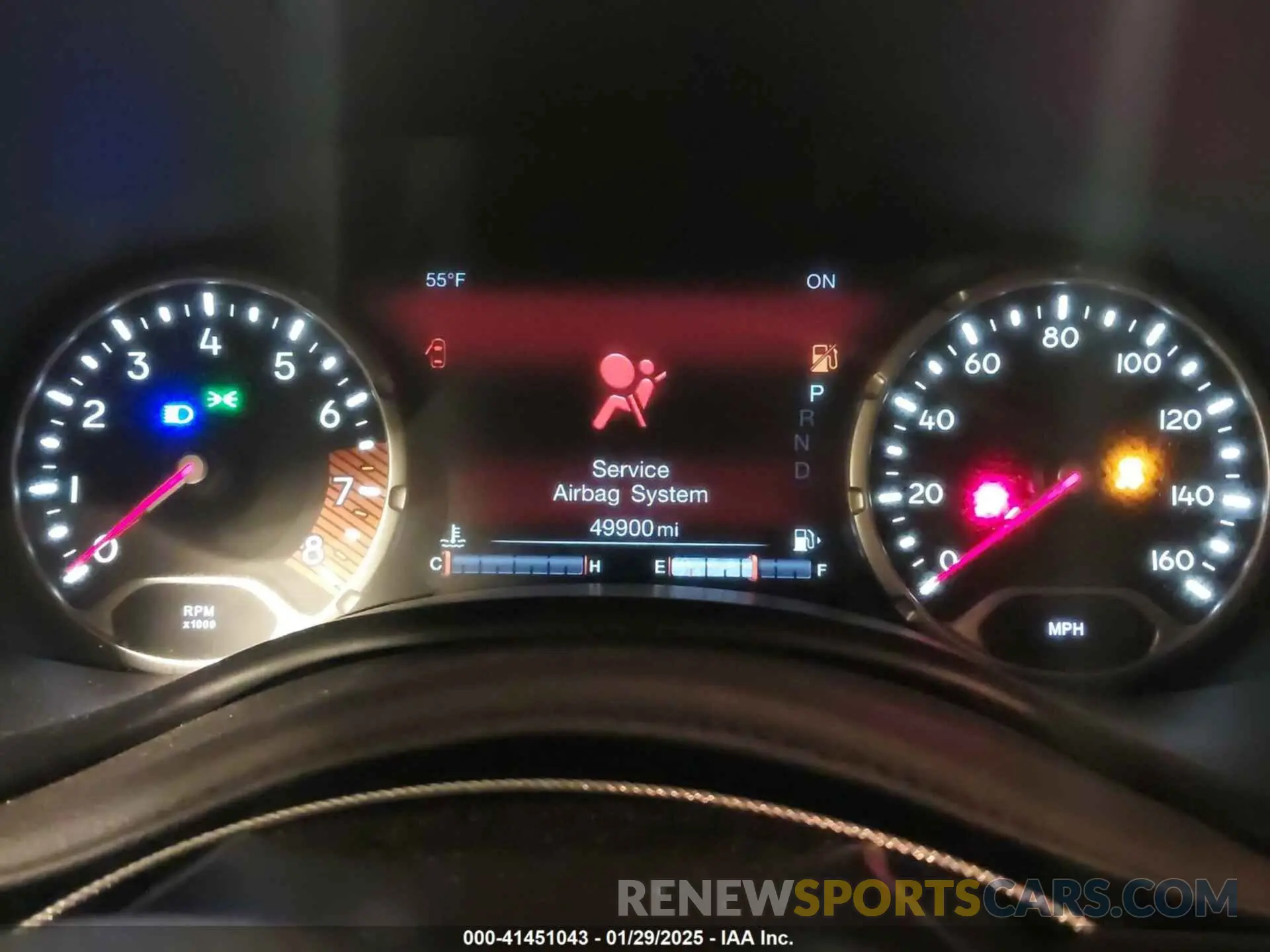7 Photograph of a damaged car ZACNJCBB0MPM36606 JEEP RENEGADE 2021
