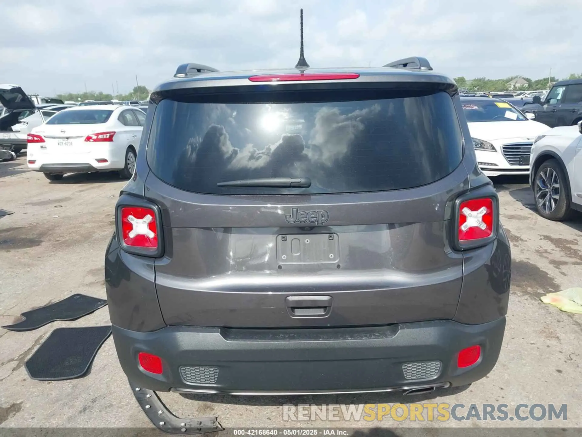 16 Photograph of a damaged car ZACNJCBB0MPM51753 JEEP RENEGADE 2021