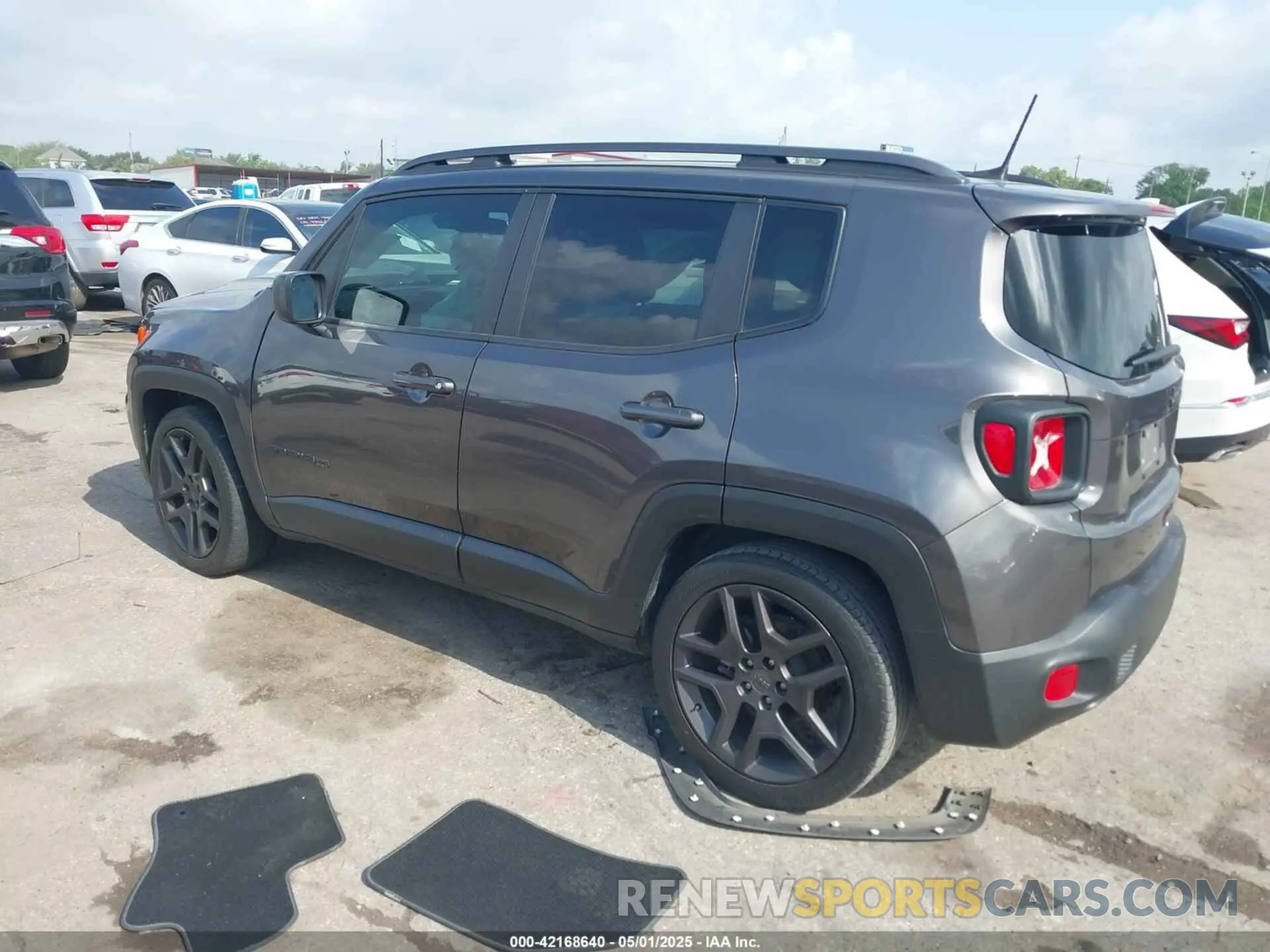 3 Photograph of a damaged car ZACNJCBB0MPM51753 JEEP RENEGADE 2021